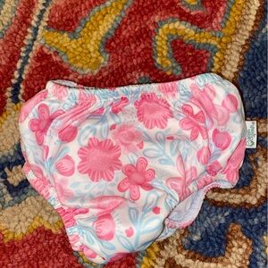 Green sprouts infant / toddler swim bottoms swim cover, girls size 18 months